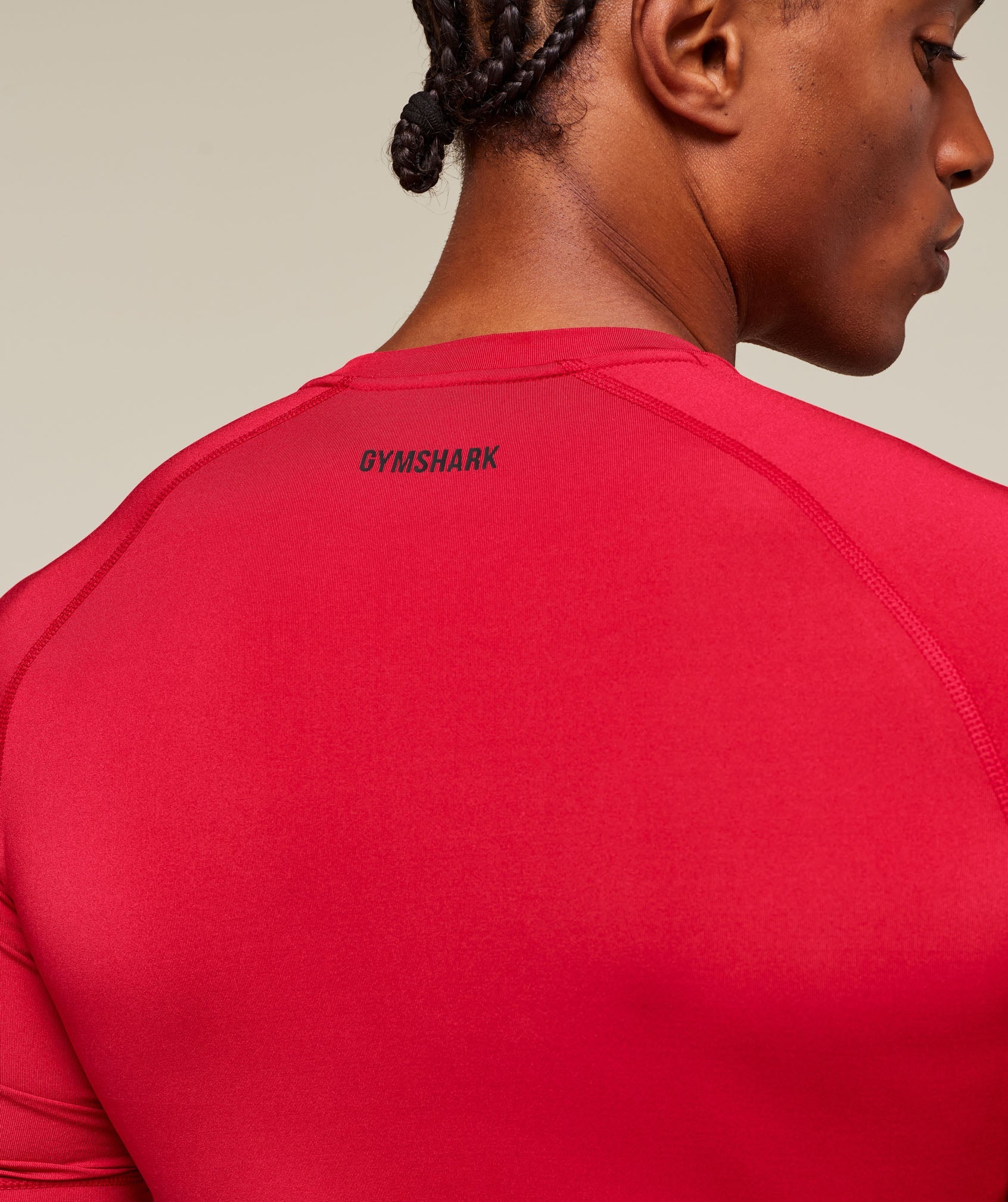 Element Baselayer T-Shirt - Carmine Red/Black