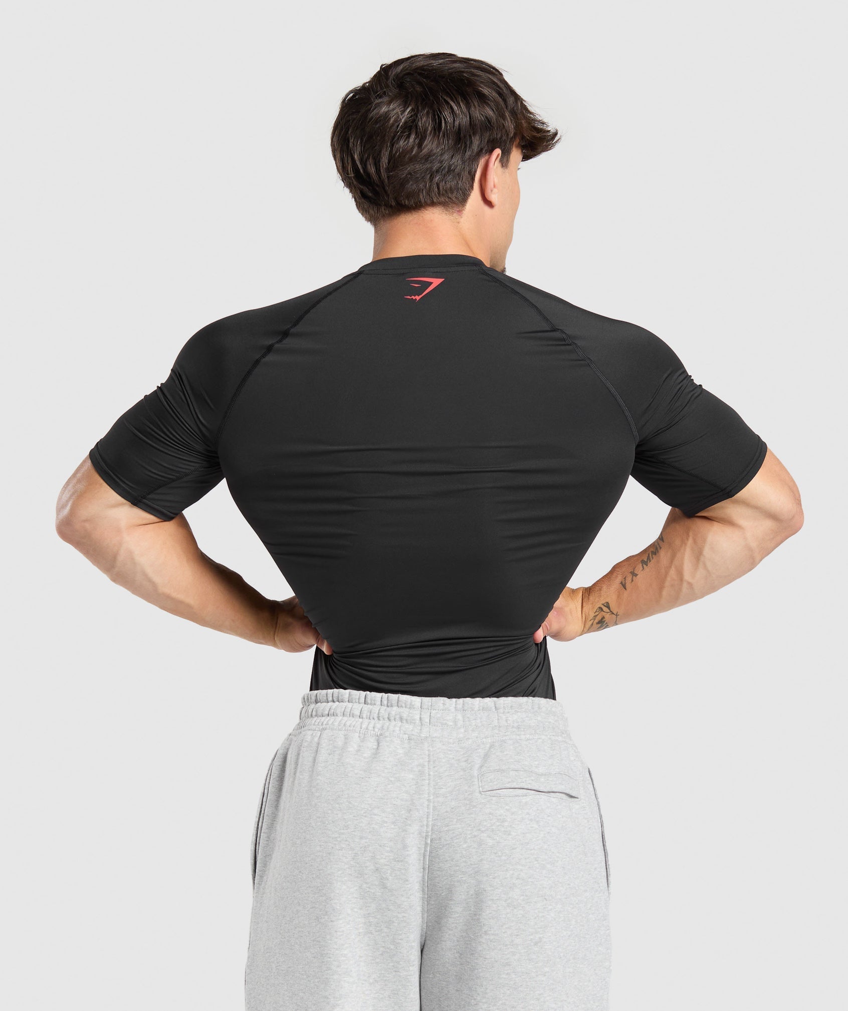 Graphic Baselayer T-Shirt - Black