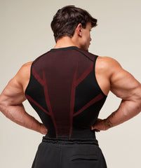 Onyx 5.0 Tank - Black/Carmine Red