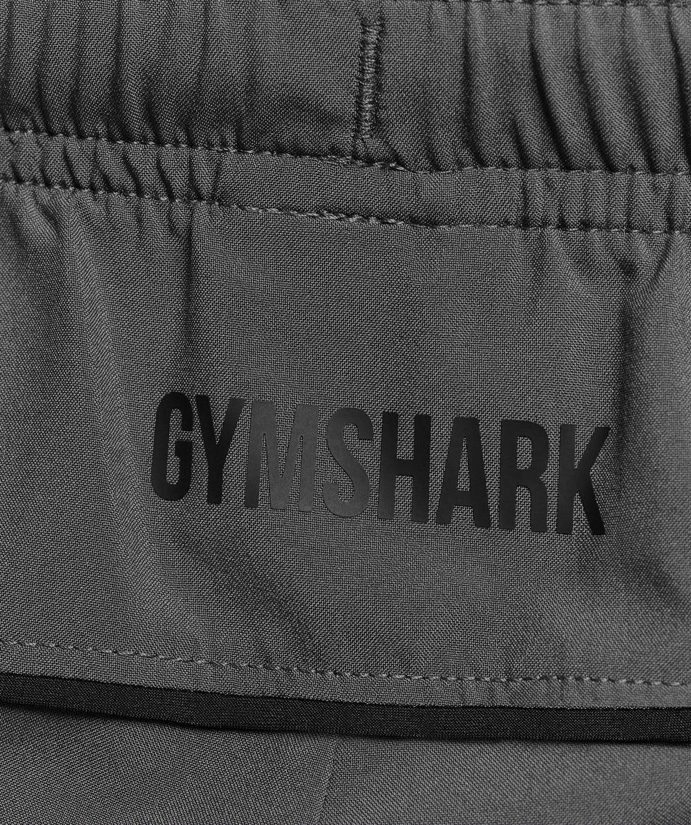 Arrival Block 6" Shorts - Dark Grey