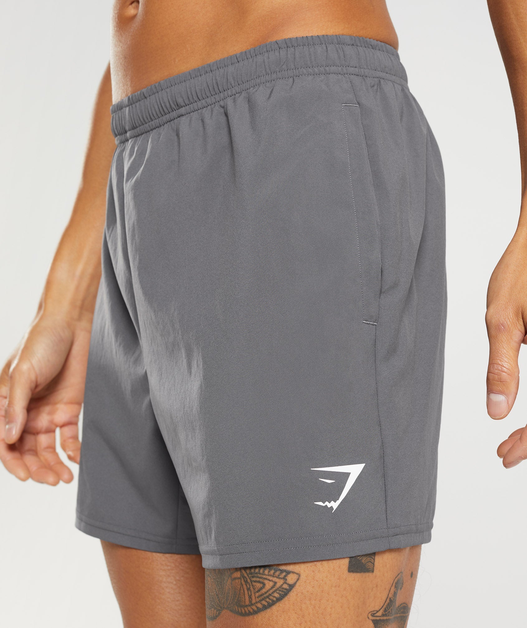 Arrival 5" Shorts - Silhouette Grey