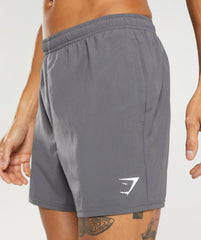 Arrival 5" Shorts - Silhouette Grey