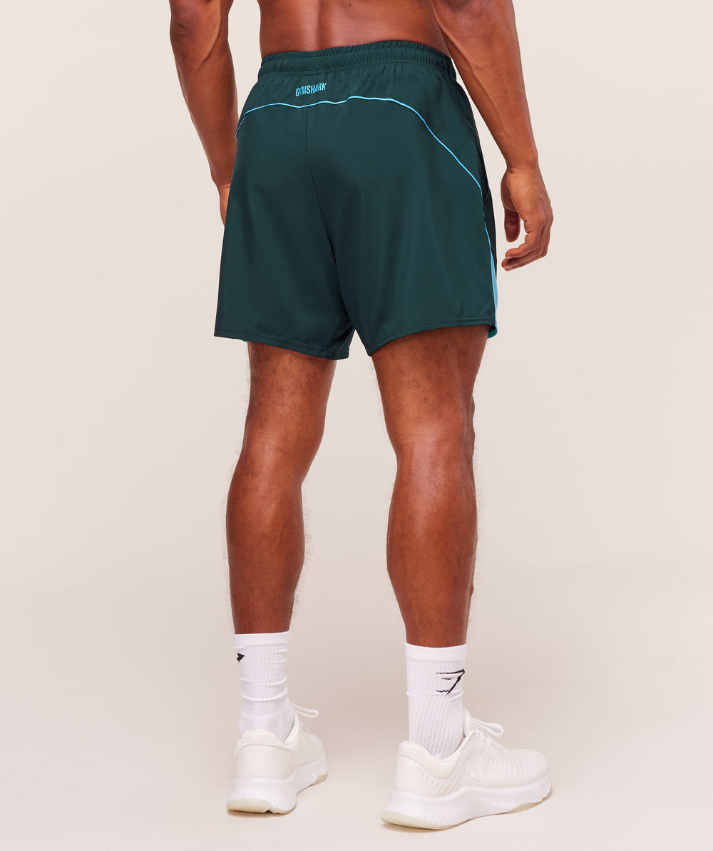 Arrival Block 6" Shorts - Deep Petrol Blue