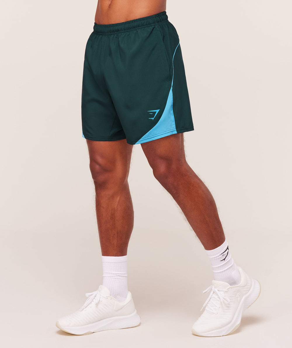 Arrival Block 6" Shorts - Deep Petrol Blue