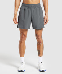 Sport  7" Shorts - Dark Grey/Black