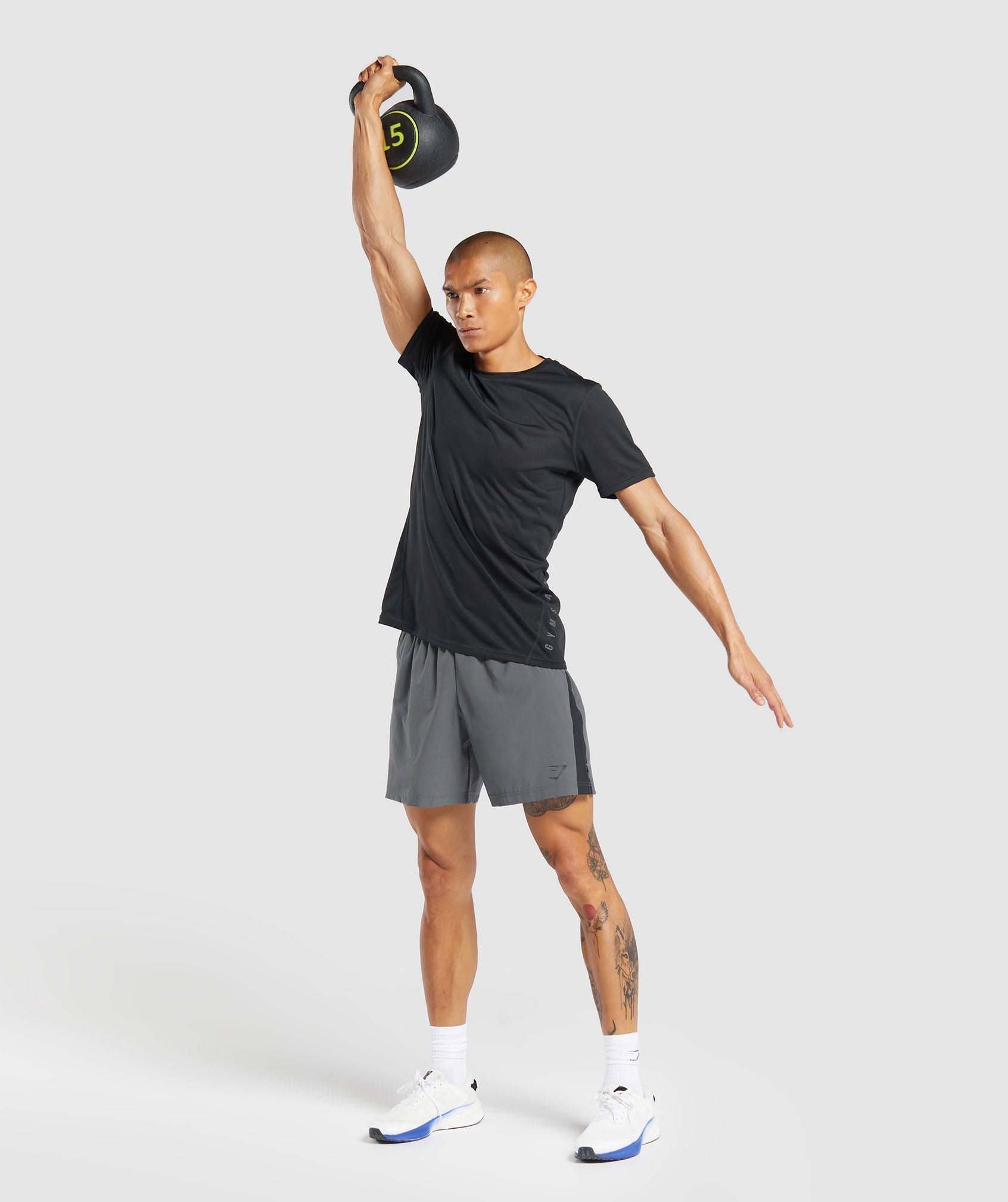 Sport  7" Shorts - Dark Grey/Black