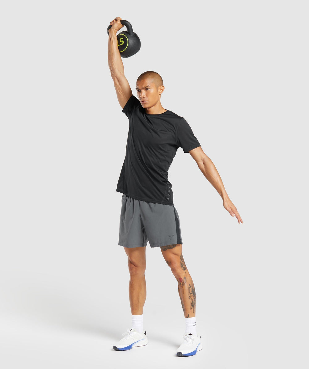 Sport  7" Shorts - Dark Grey/Black