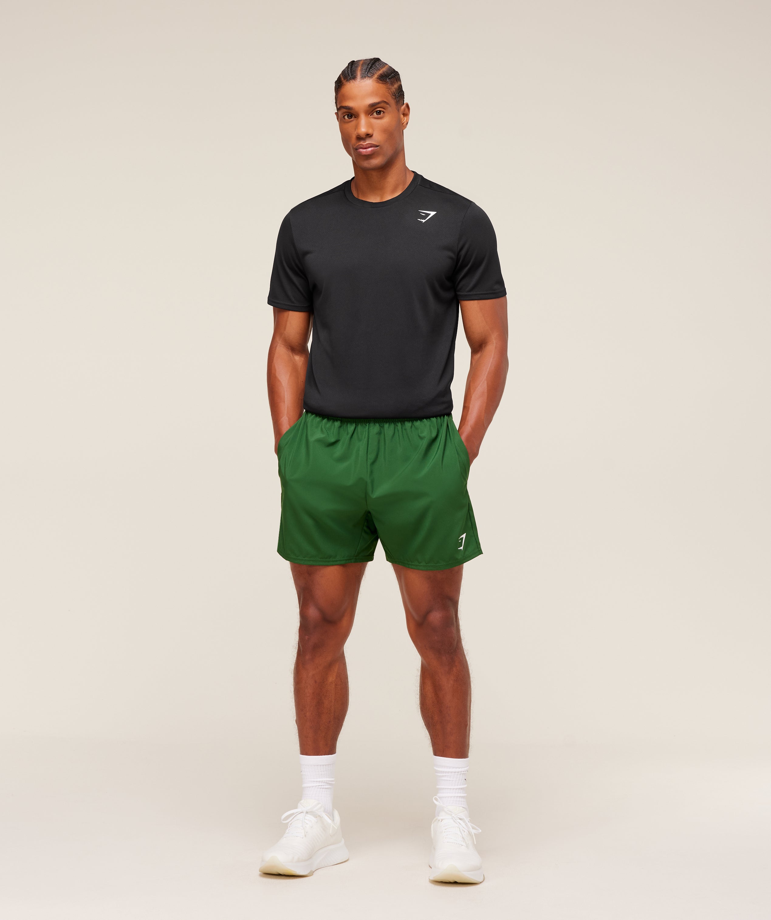 Arrival 5" Shorts - Athletic Green