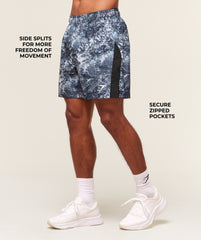 Sport  7" Shorts - Smoke Blue/Black
