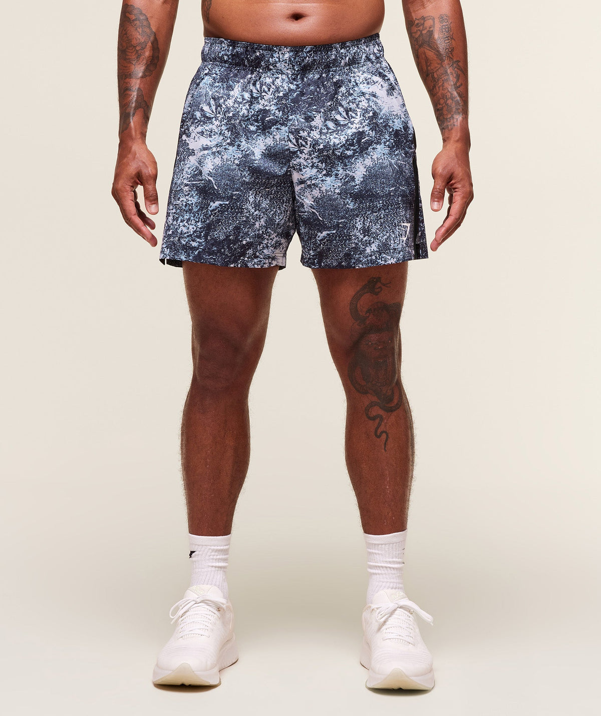 Sport  5" Shorts - Smoke Blue/Black