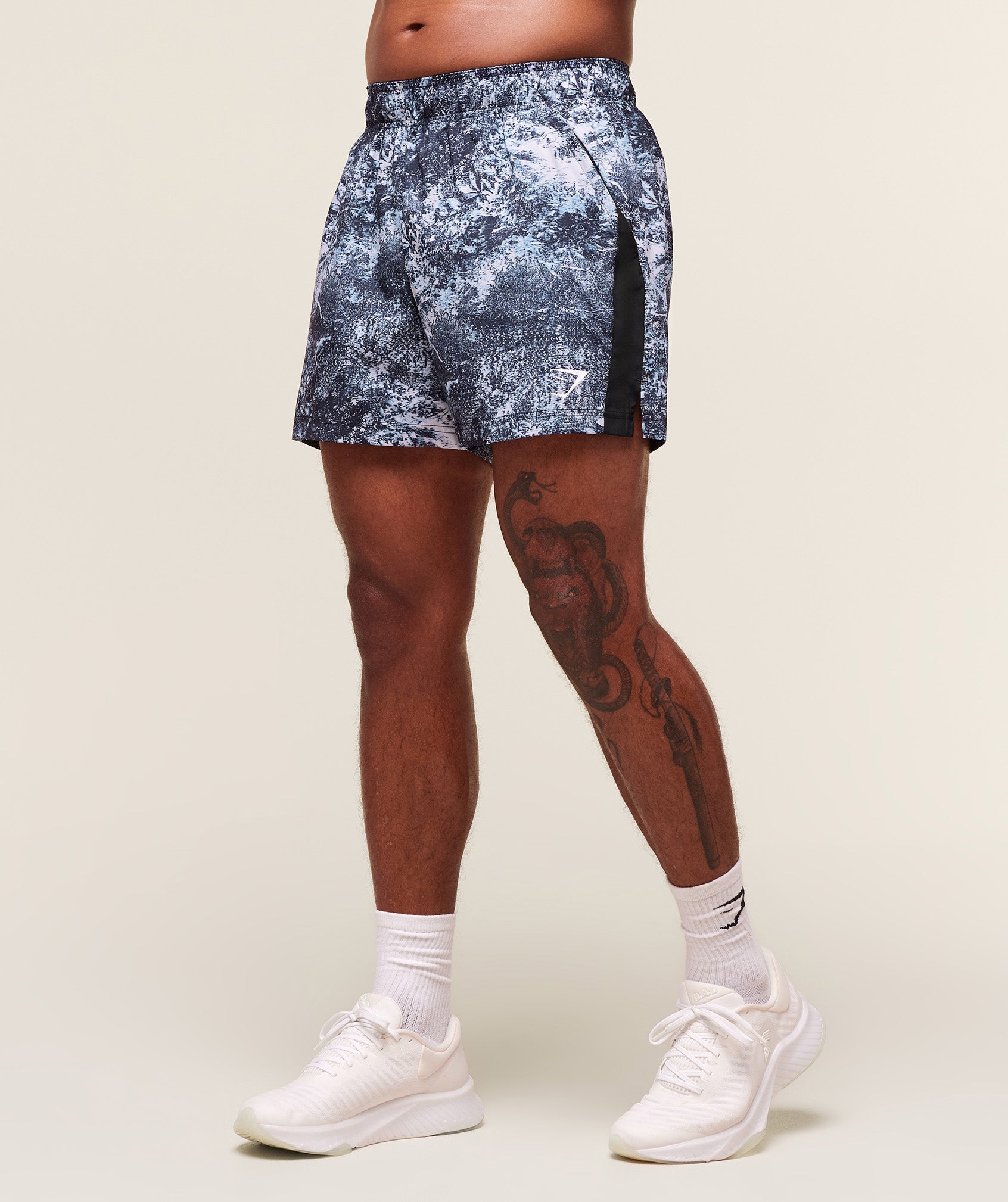 Sport  5" Shorts - Smoke Blue/Black
