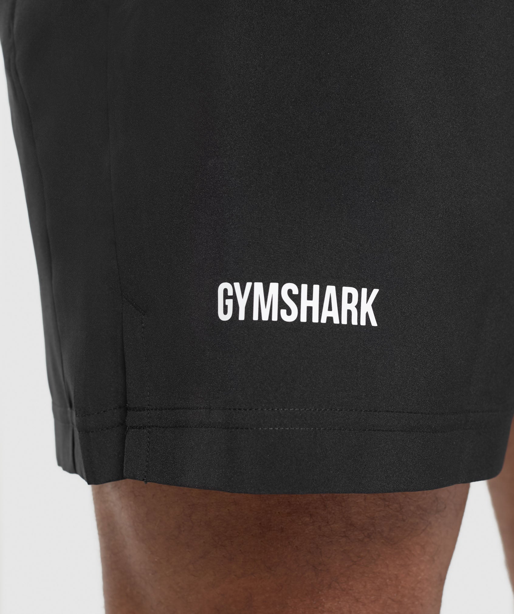 Sport Panel 7" Shorts - Black/White