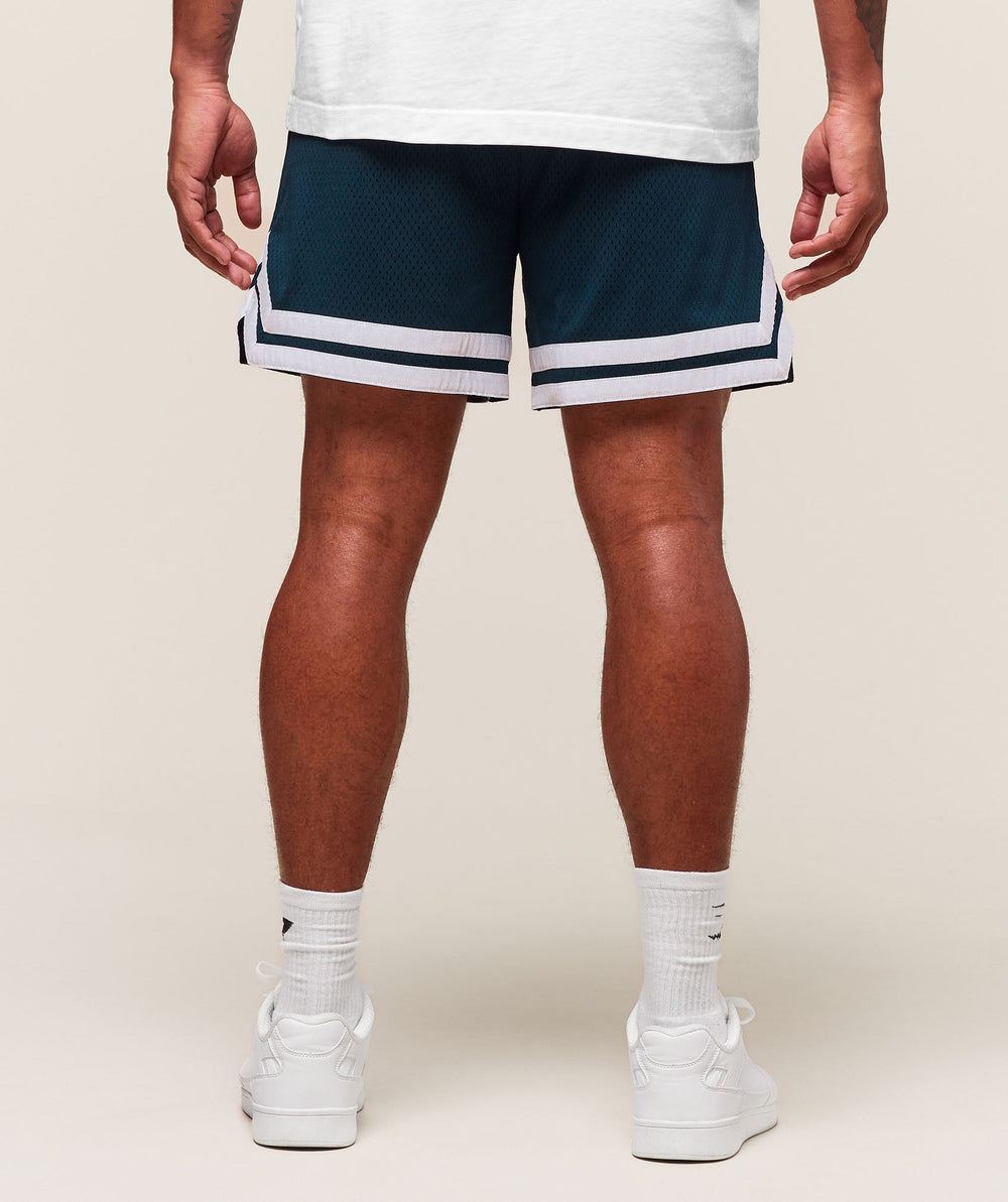 Varsity Mesh Shorts - Navy