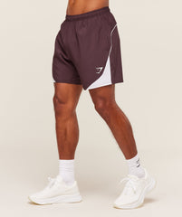 Arrival Block 6" Shorts - Cherry Purple