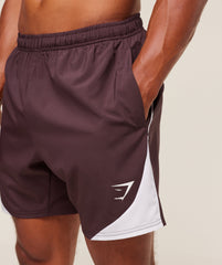 Arrival Block 6" Shorts - Cherry Purple
