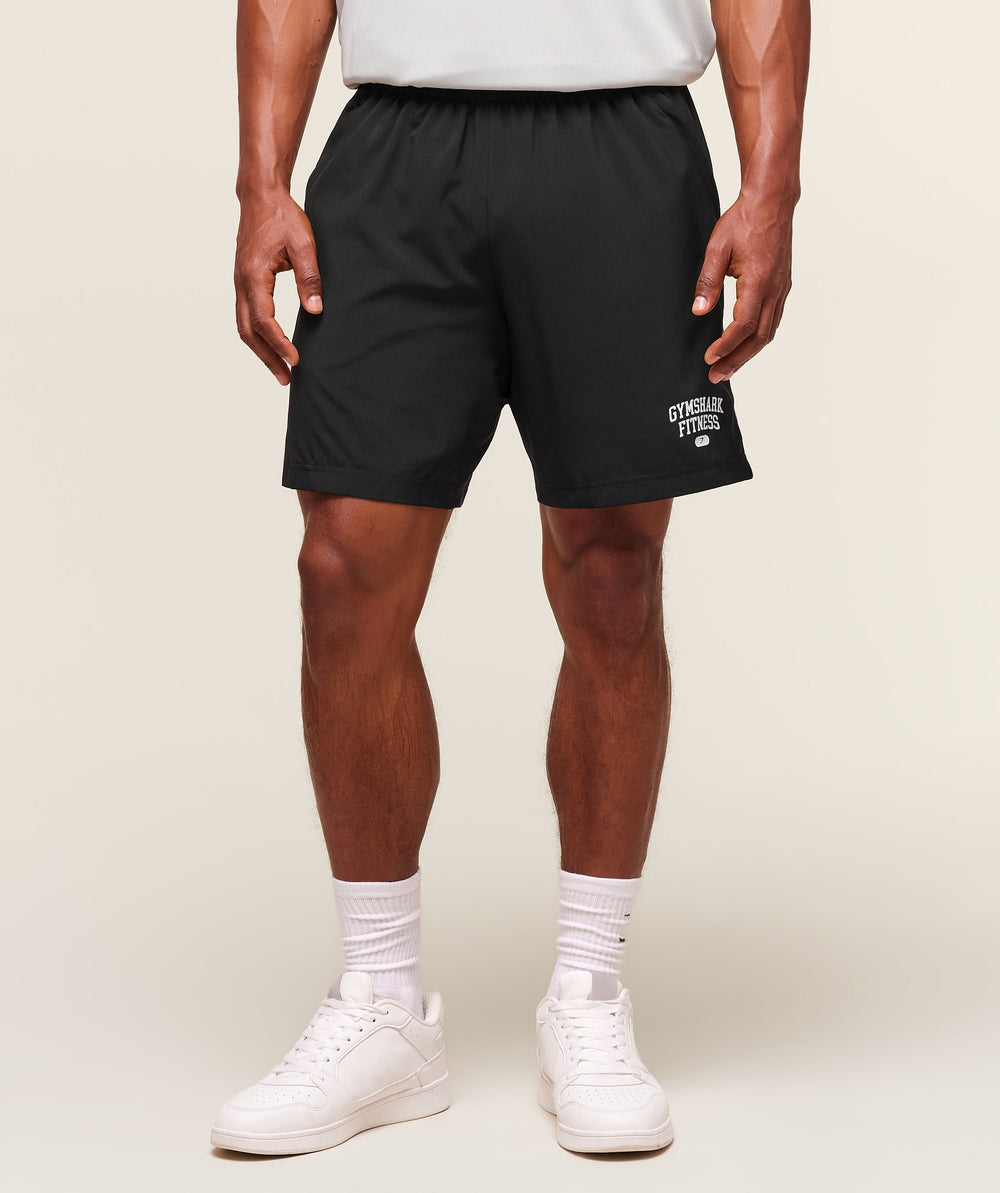 Varsity 7" Shorts - Black