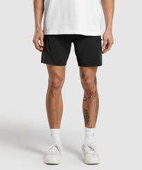 Rest Day 6" Cargo Shorts - Black