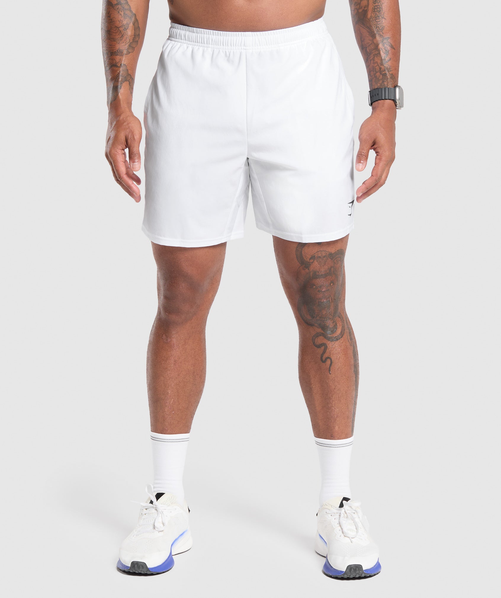 Arrival 7" Shorts - White
