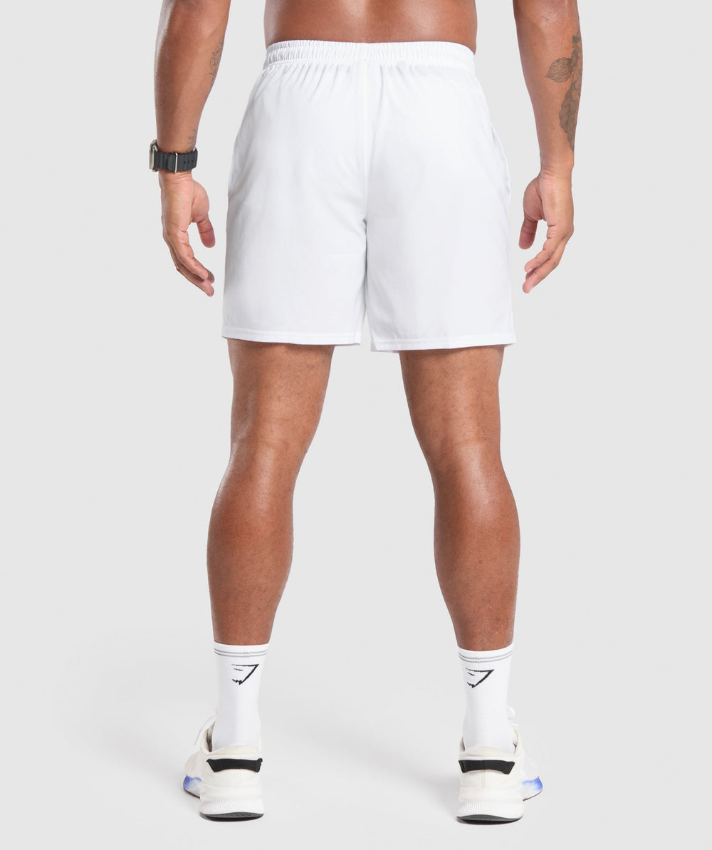 Arrival 7" Shorts - White