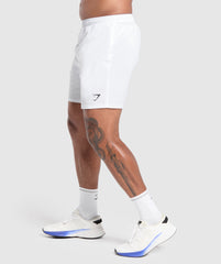 Arrival 7" Shorts - White