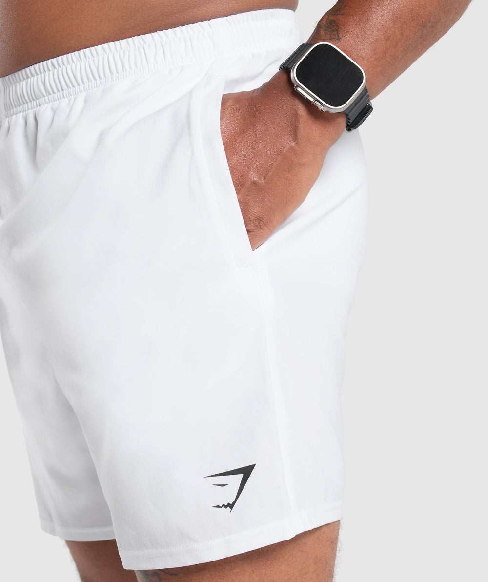Arrival 7" Shorts - White
