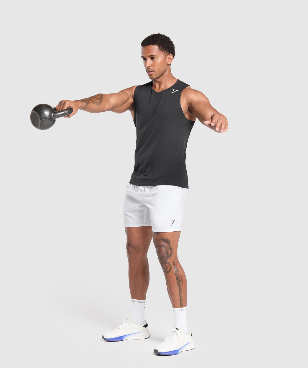 Arrival 7" Shorts - White