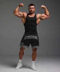 Varsity Mesh Shorts - Black