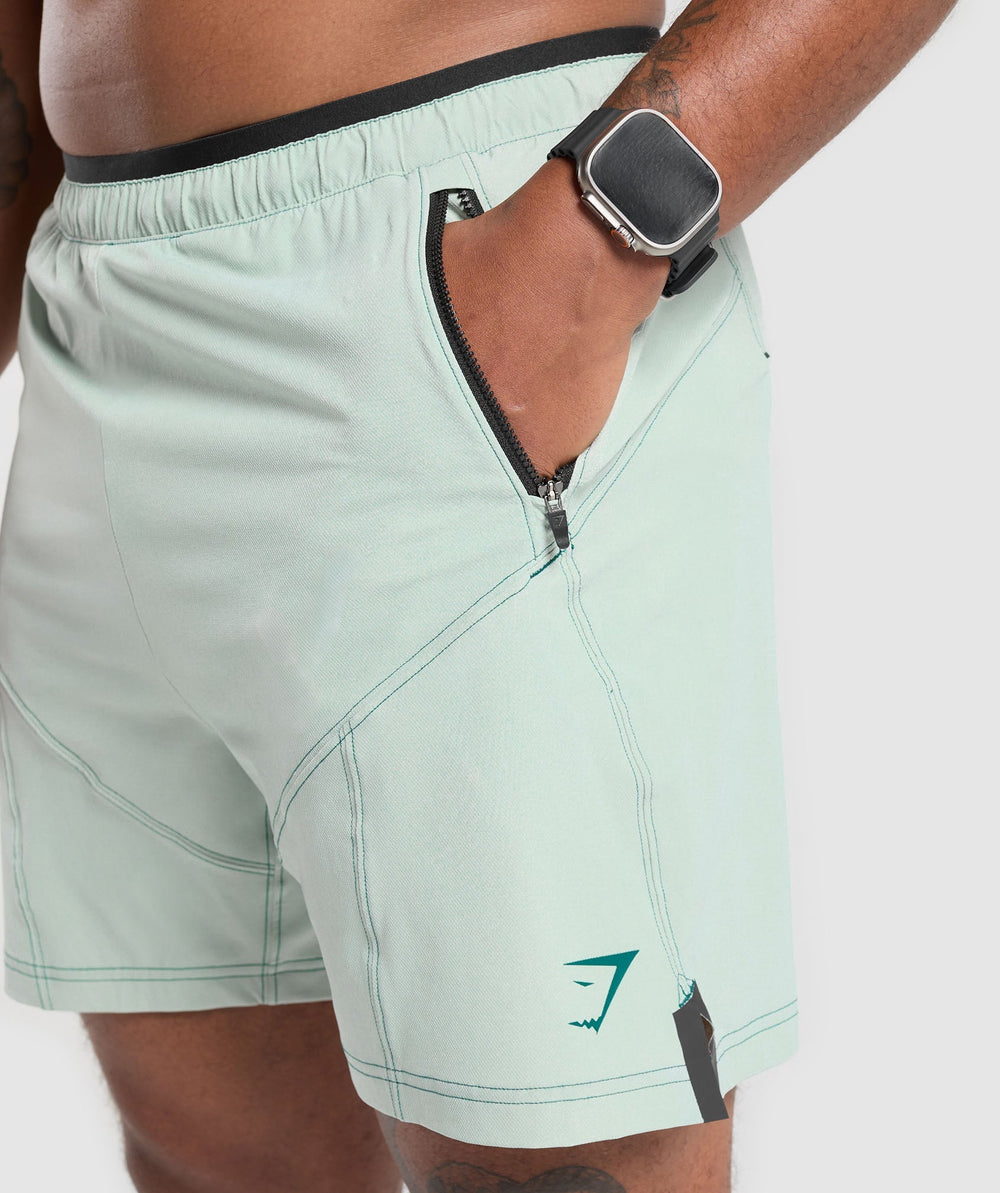 Tactical 6" Short - Cool Turquoise