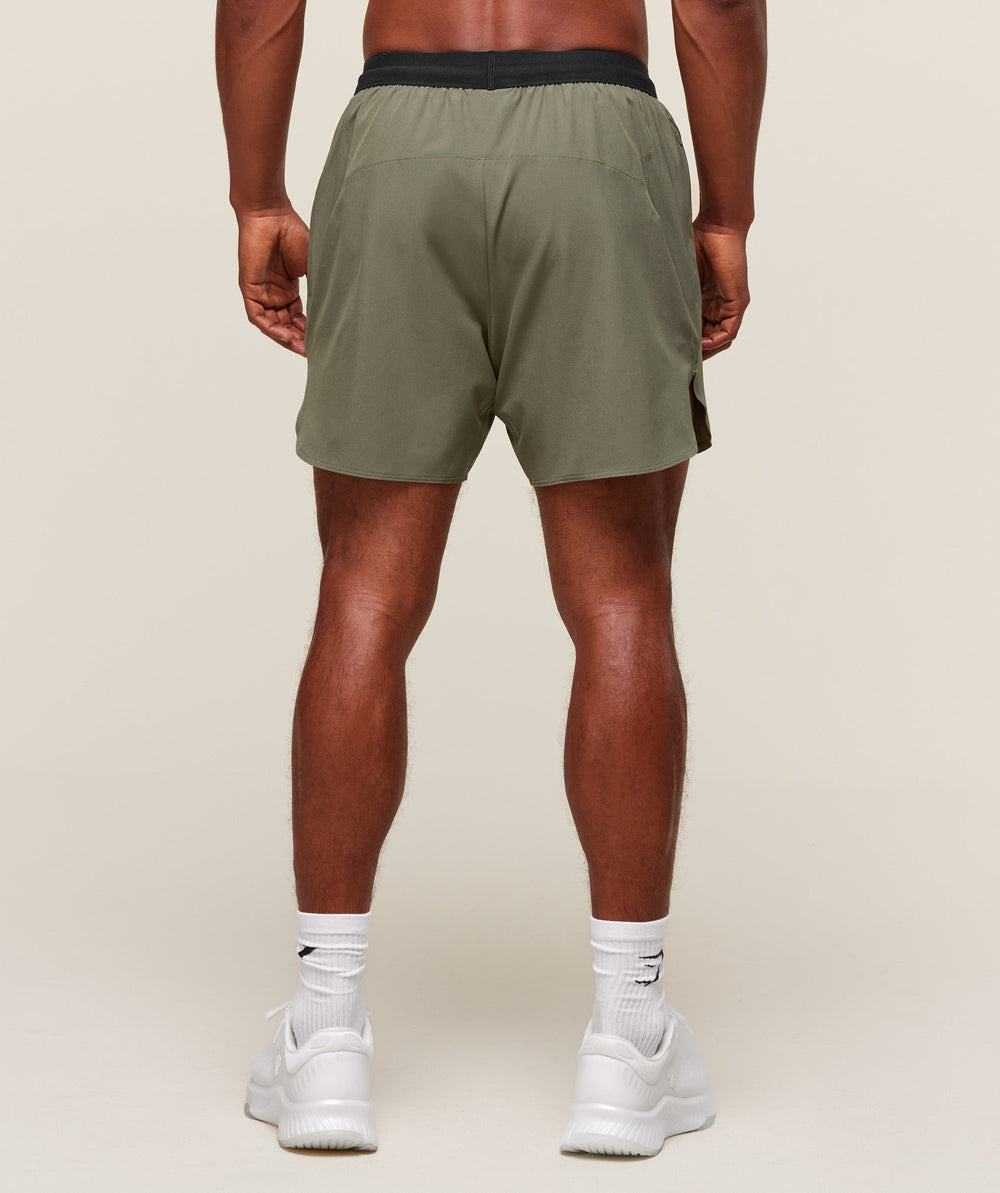 Fit Repeat 6" Shorts - Base Green