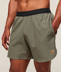 Fit Repeat 6" Shorts - Base Green