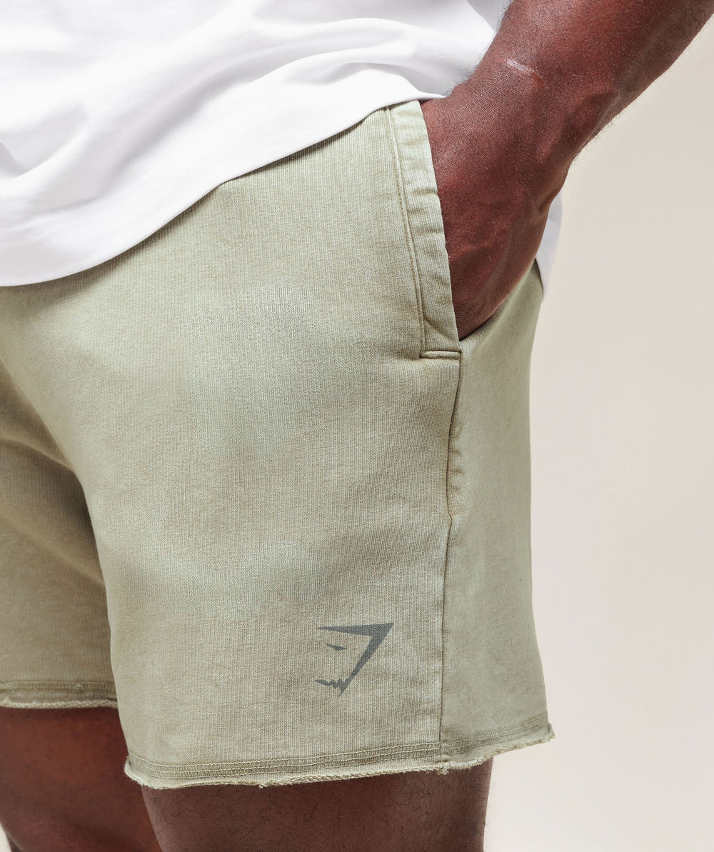 Heritage 5" Shorts - Stone Grey