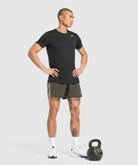 Sport  5" Shorts - Strength Green/Utility Green