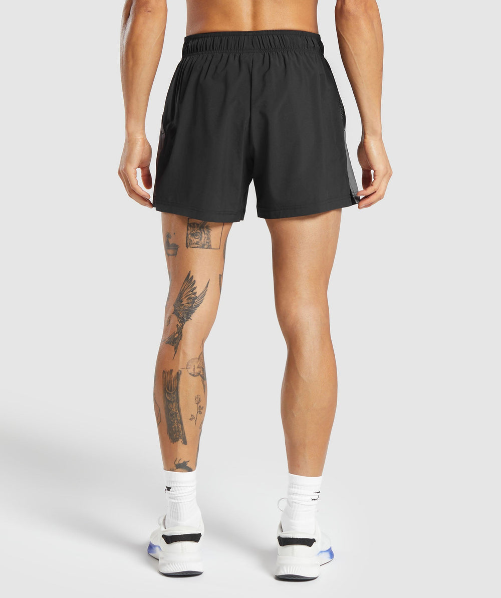 Sport  5" Shorts - Black