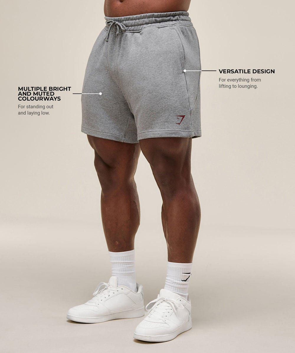 Power 5" Shorts - Charcoal Core Marl