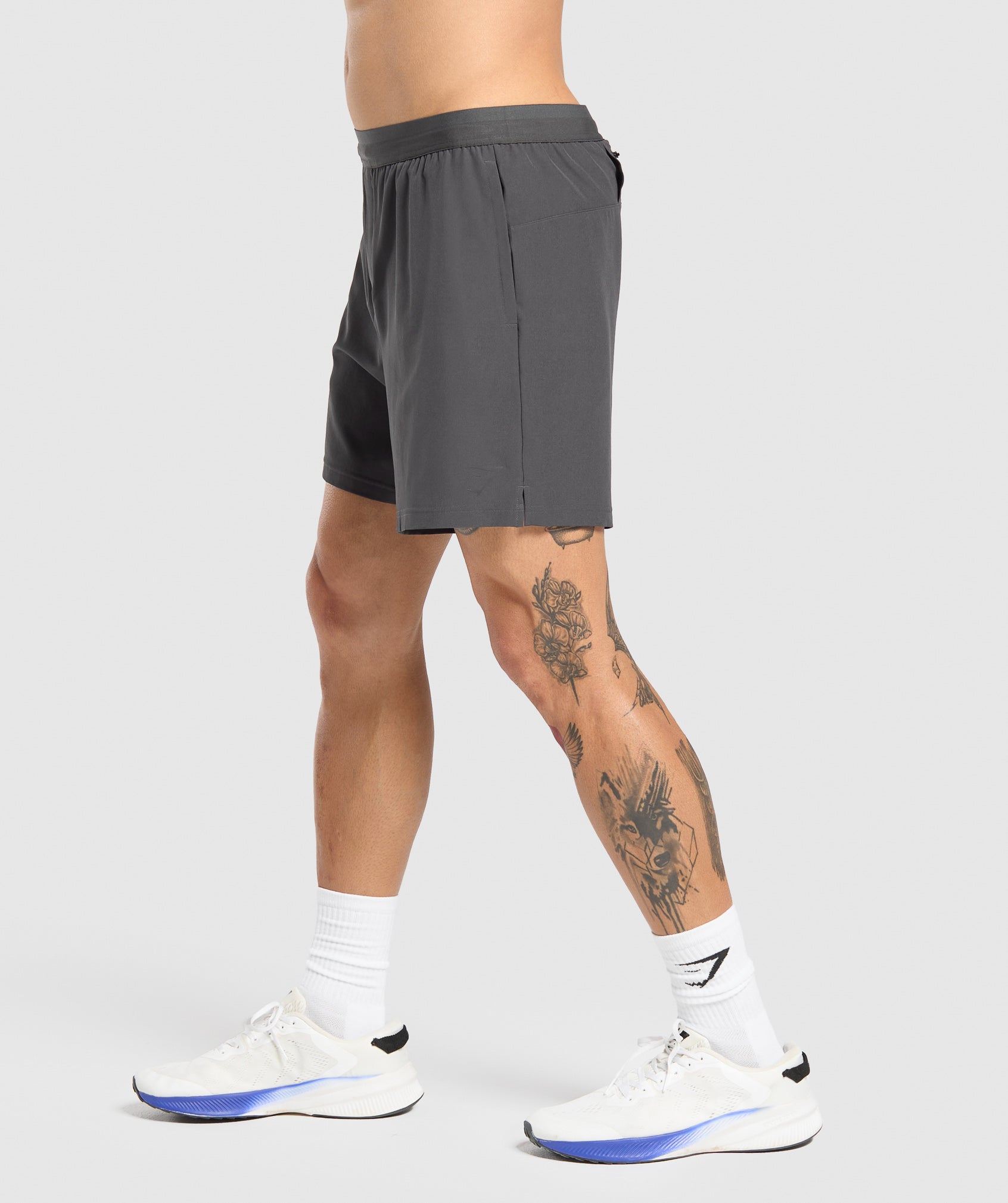 Land to Water 6" Shorts - Asphalt Grey