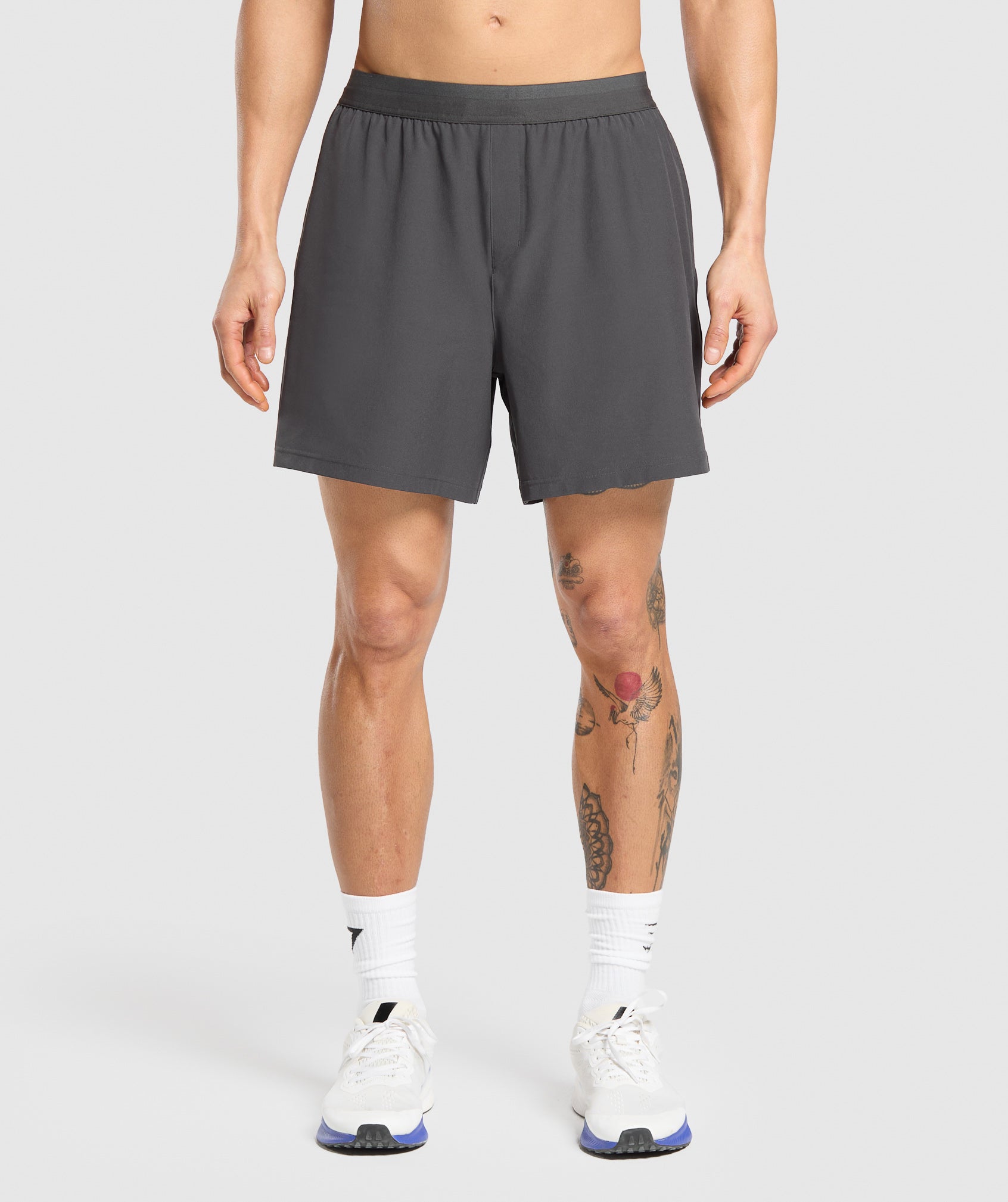 Land to Water 6" Shorts - Asphalt Grey