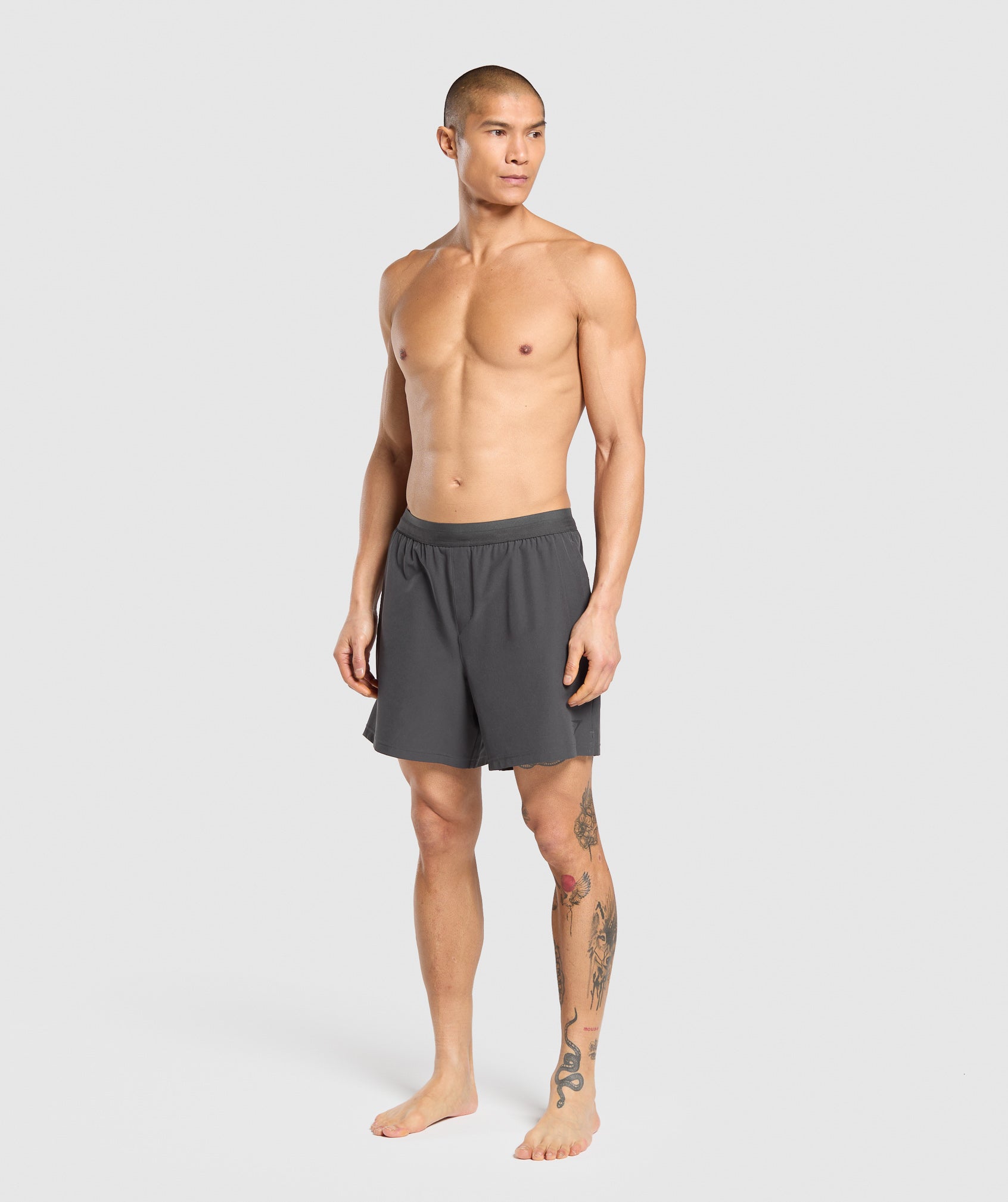 Land to Water 6" Shorts - Asphalt Grey