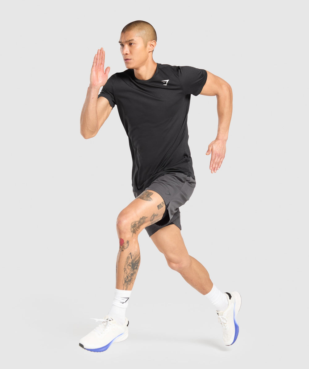 Land to Water 6" Shorts - Asphalt Grey