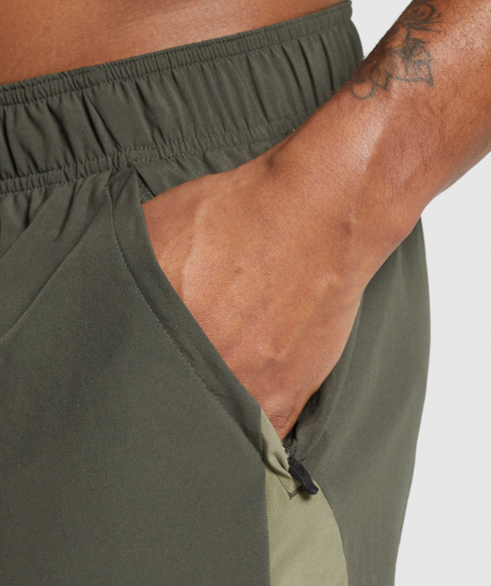Sport 7" 2 in 1 Shorts - Strength Green/Utility Green