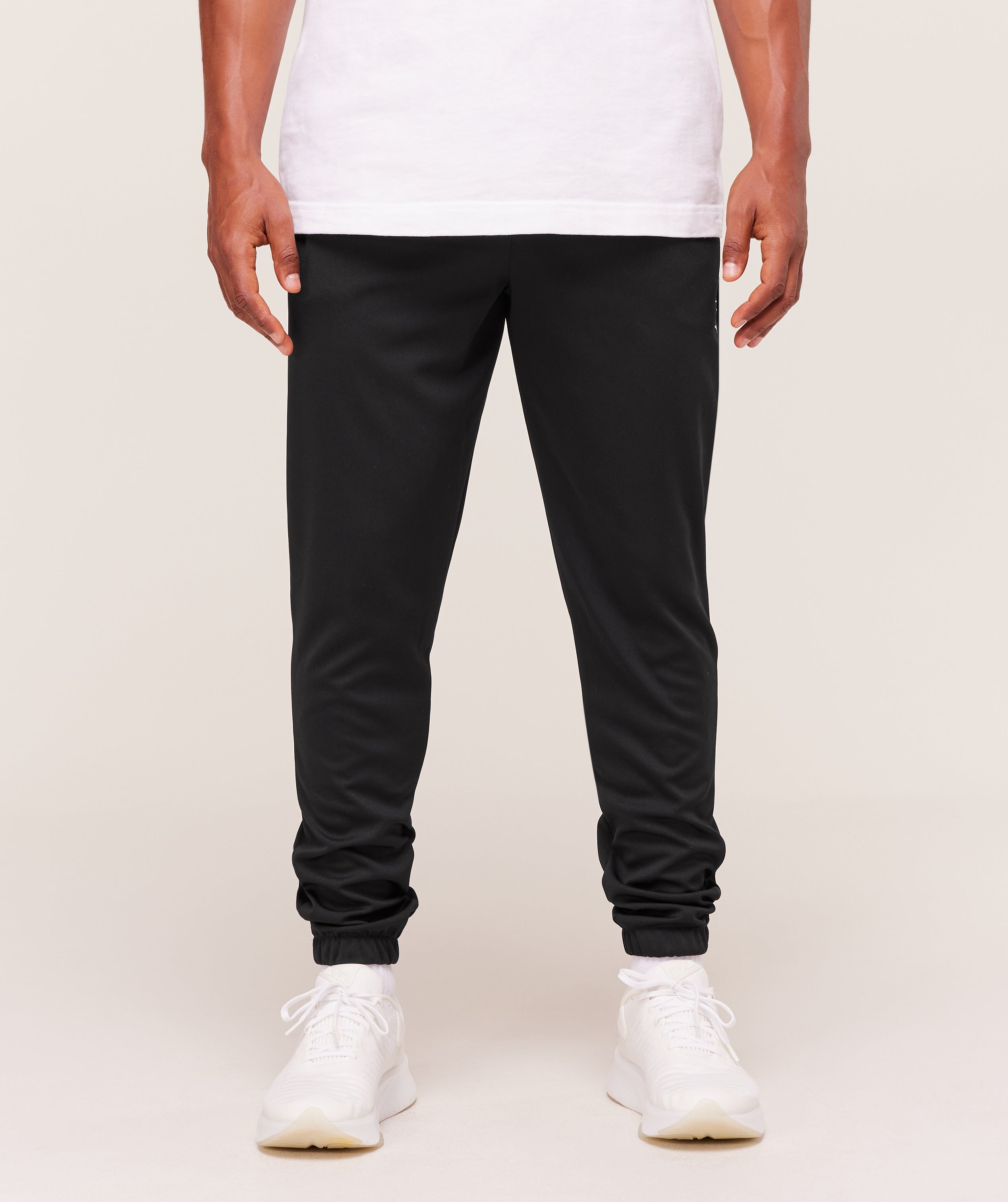 Arrival Knit Block Joggers - Black