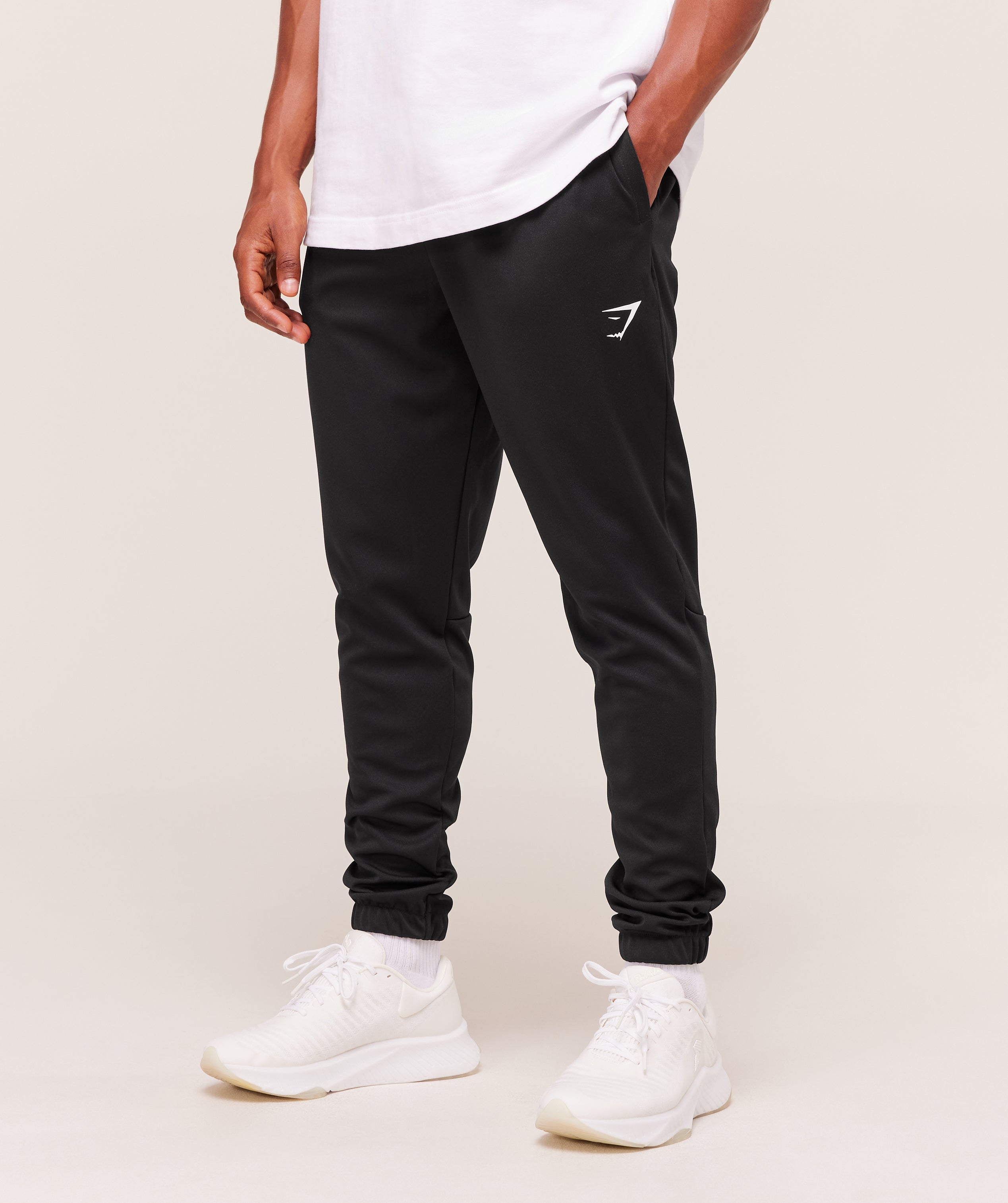 Arrival Knit Block Joggers - Black