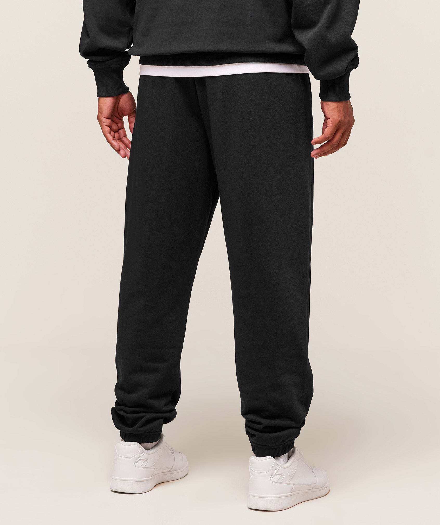 Worn Graphic Jogger - Black