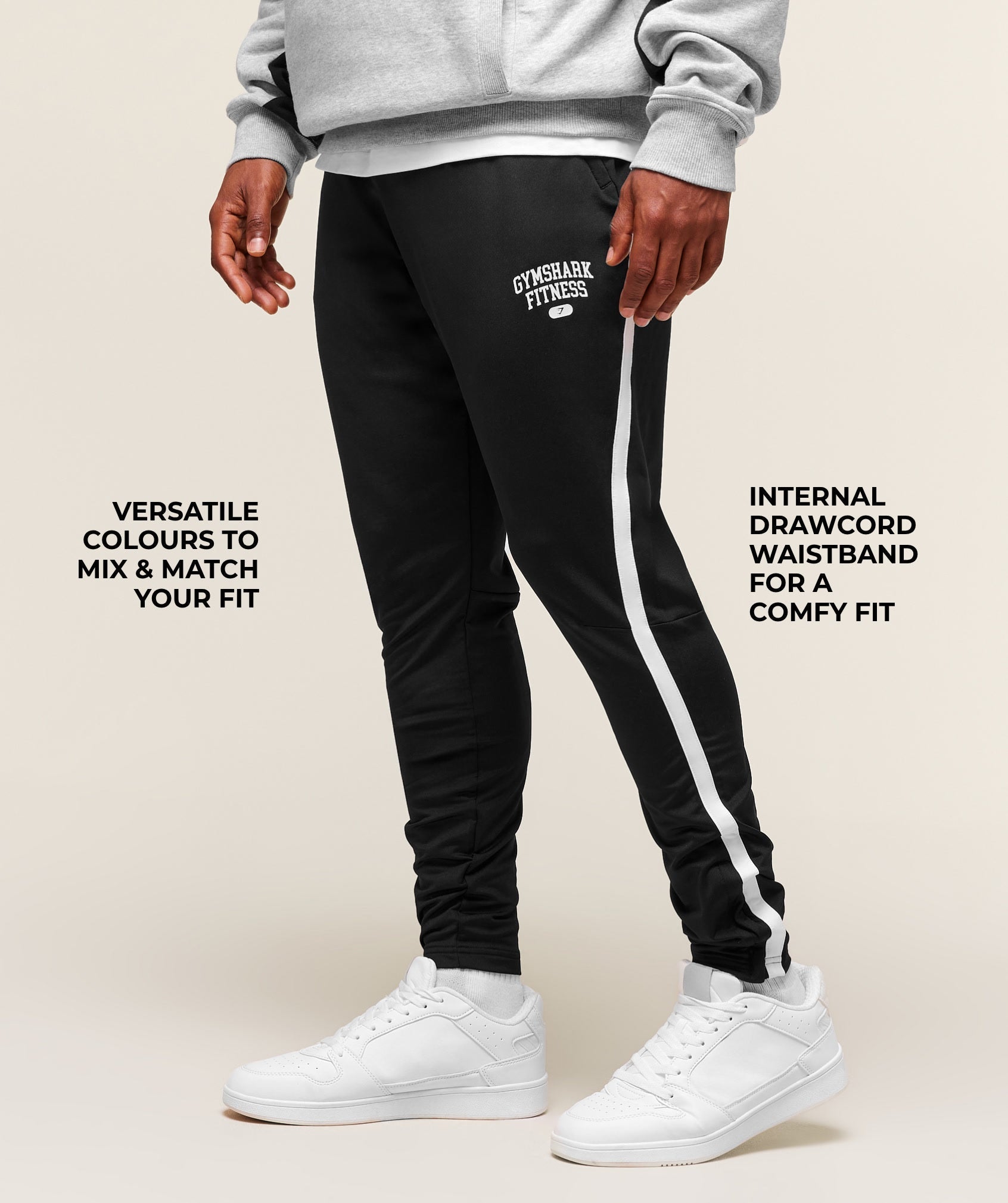Varsity Joggers - Black
