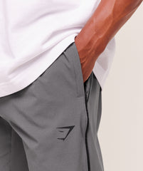 Arrival Woven Block Joggers - Dark Grey