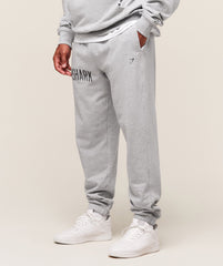Worn Graphic Jogger - Light Grey Core Marl