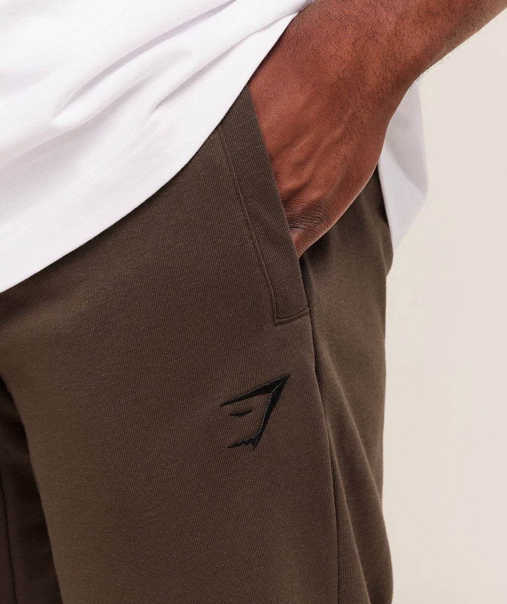 Essential Oversized Joggers - Archive Brown