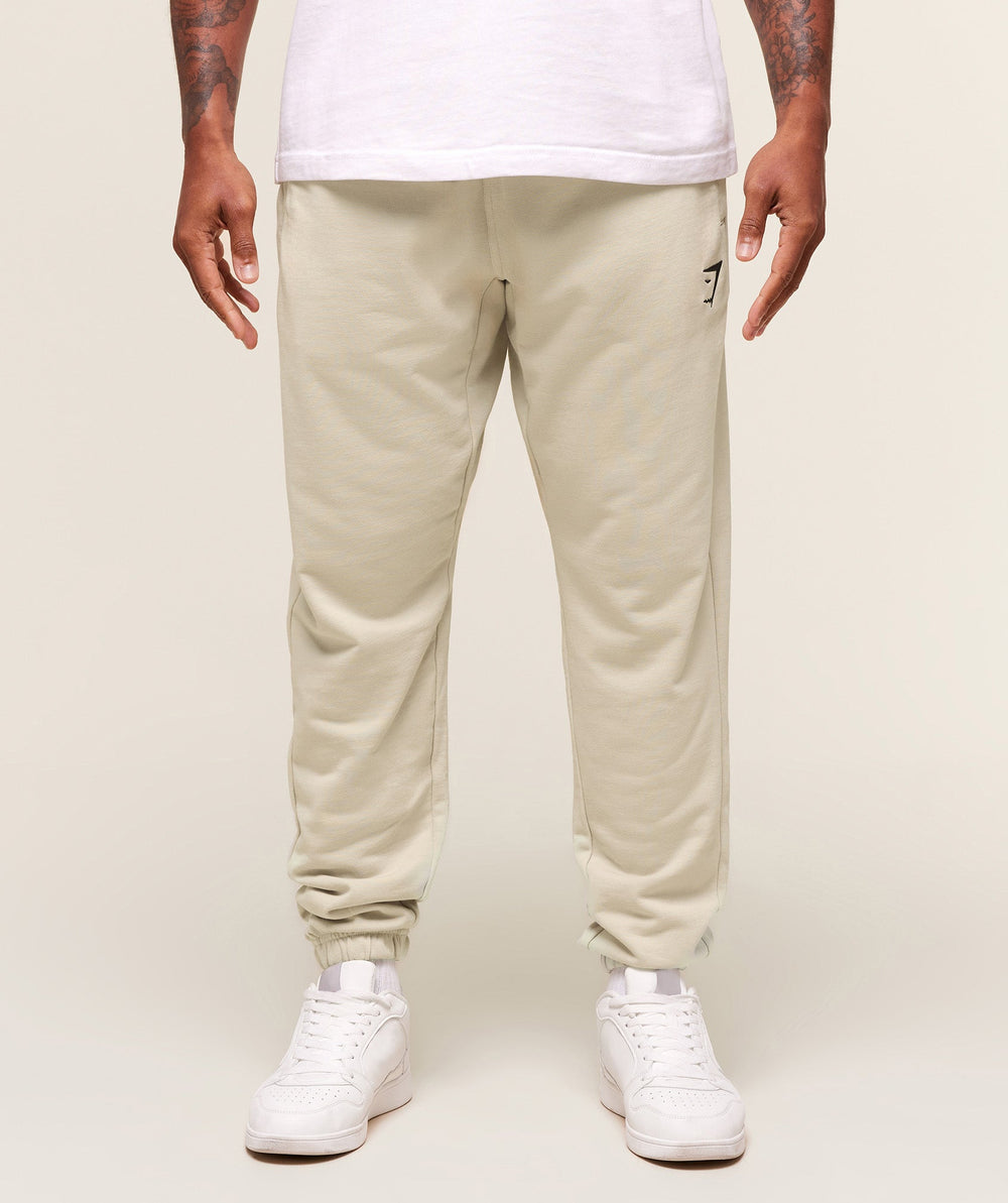 Essential Oversized Joggers - Pebble Grey