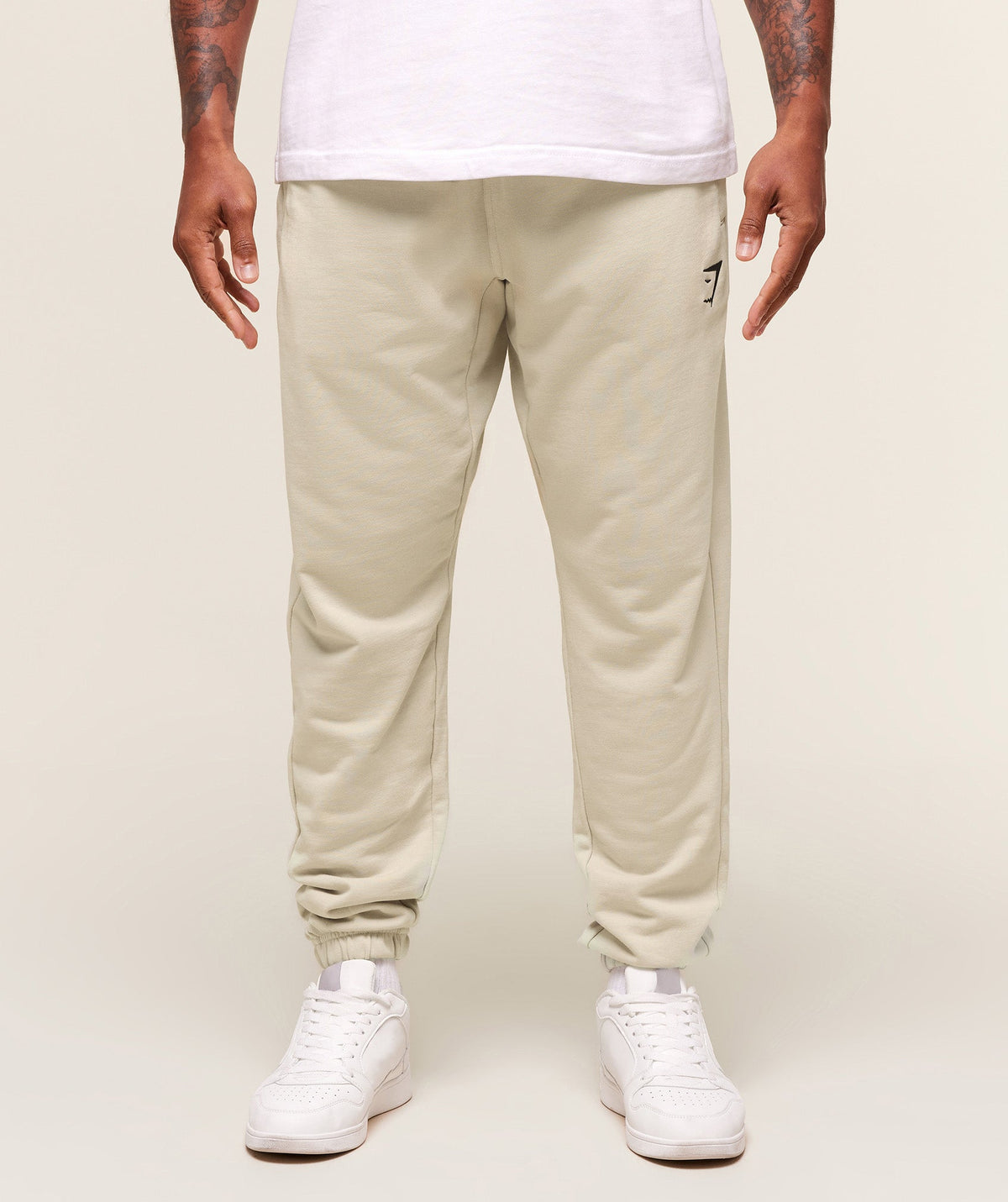 Essential Oversized Joggers - Pebble Grey