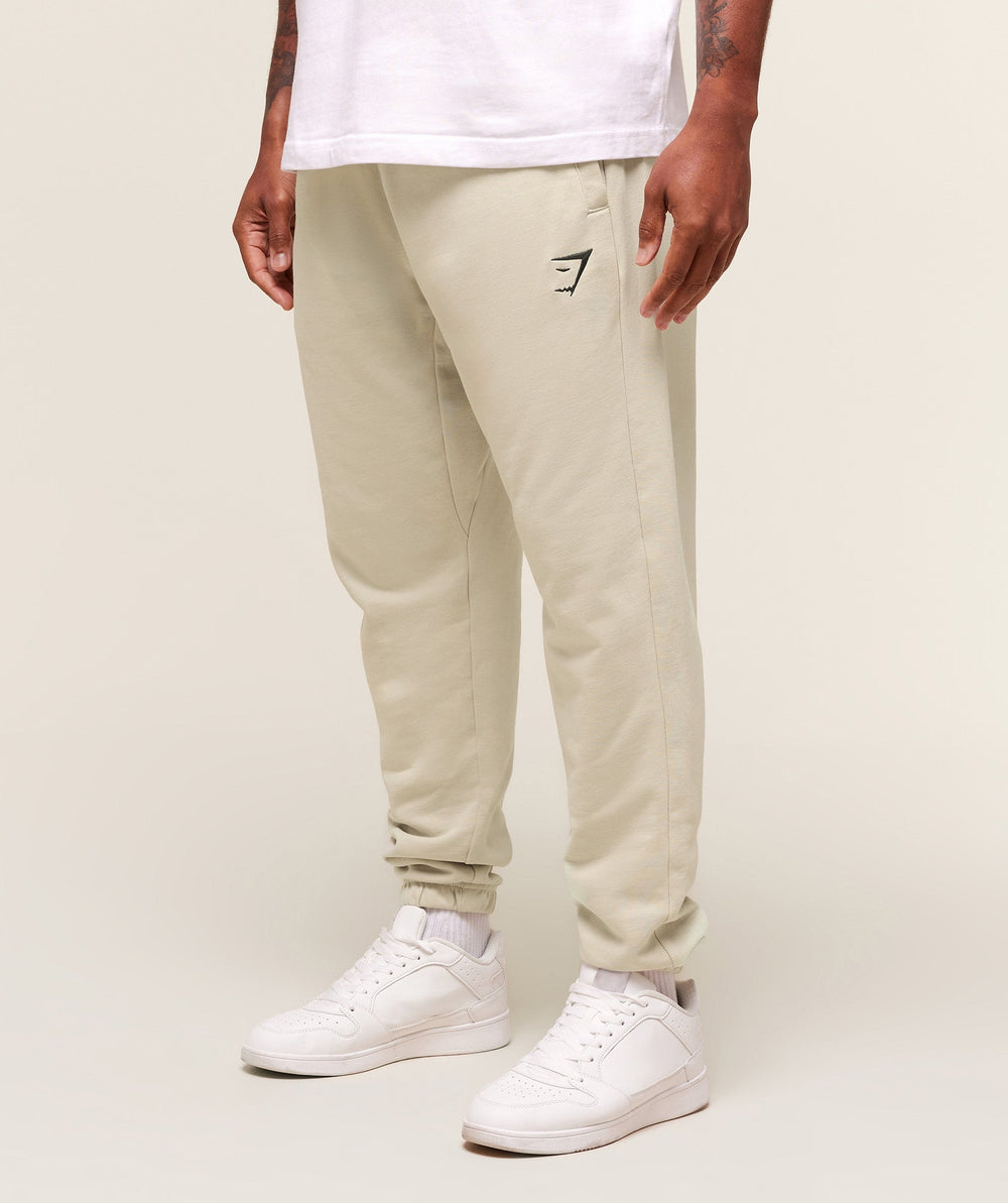 Essential Oversized Joggers - Pebble Grey