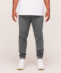 Arrival Knit Block Joggers - Dark Grey